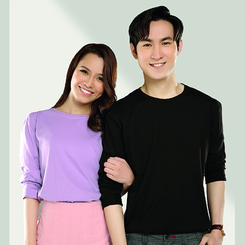 100% Cotton Long Sleeve Round Neck (P-601)